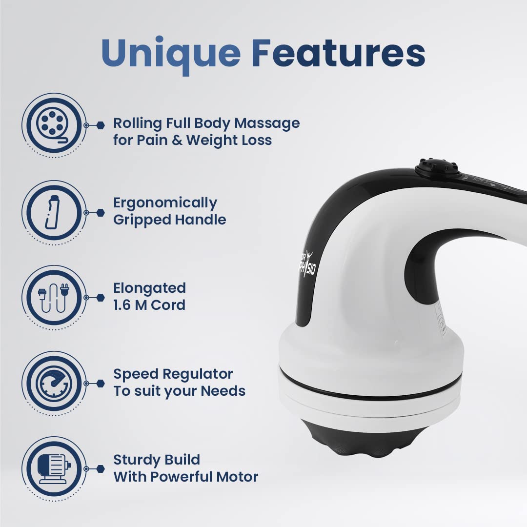 Dr Physio Electric Full Body Massager, White