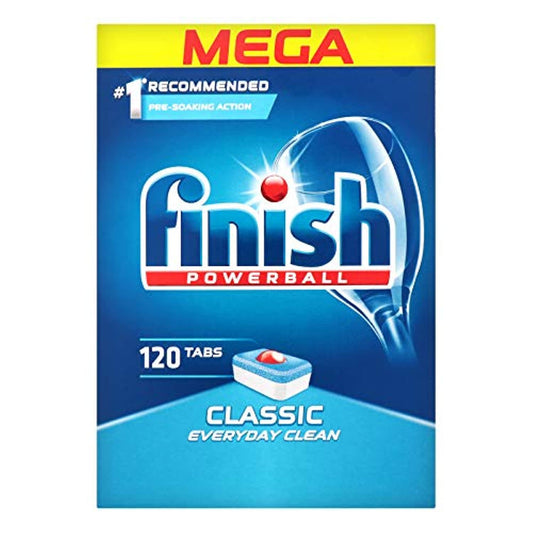 Finish Powerball Classic 120 Dishwasher Tablets Mega 1920G
