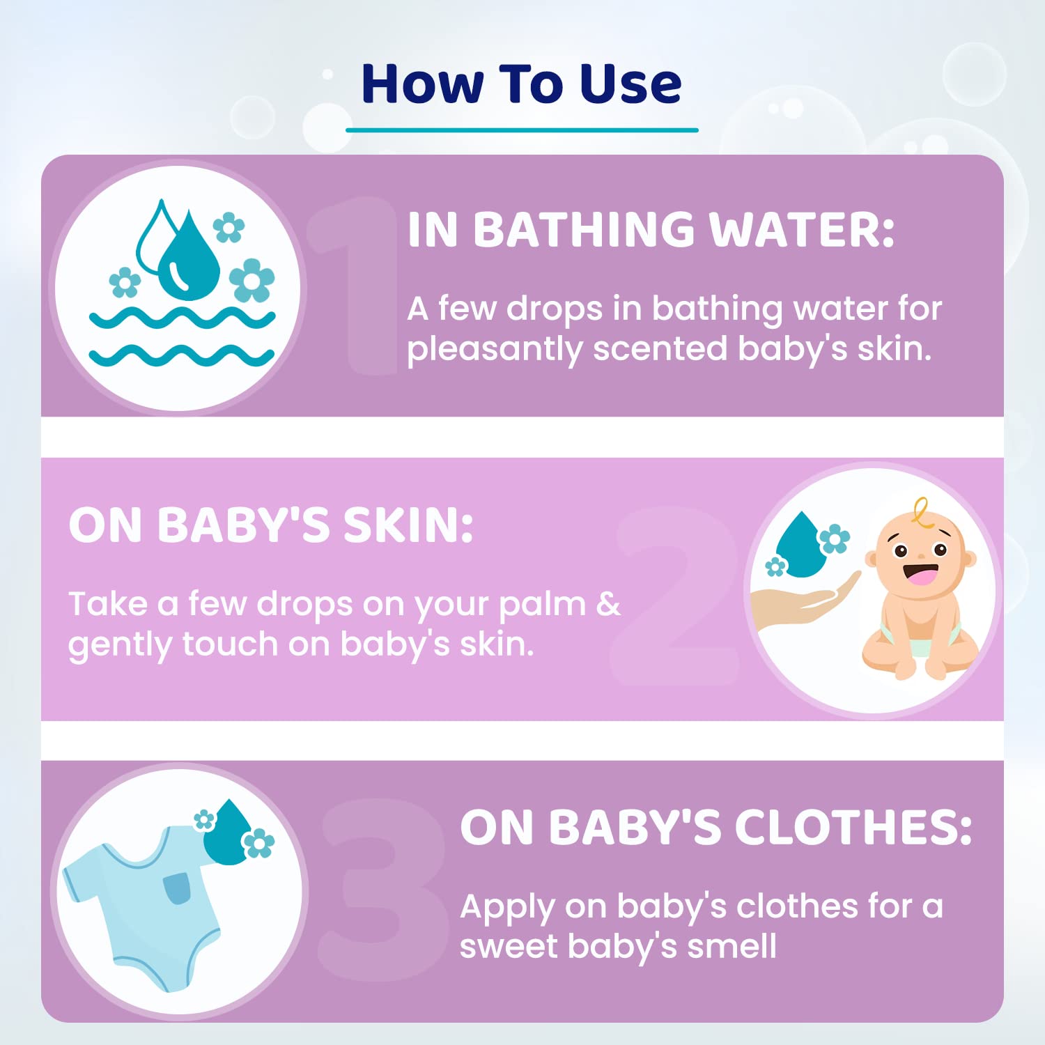 4x Chicco Baby Perfume - 100ML each - Pack of 4