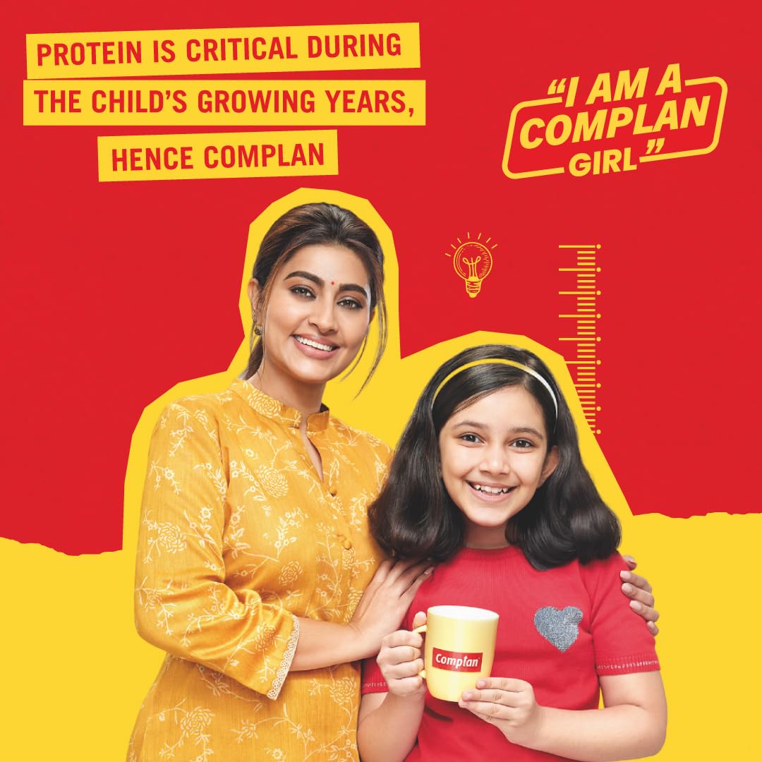 Complan Nutrition Drink Powder for Children, Royale Chocolate Flavour, 500 g Carton | Nutrition drink for kids with protein & 34 vital nutrients