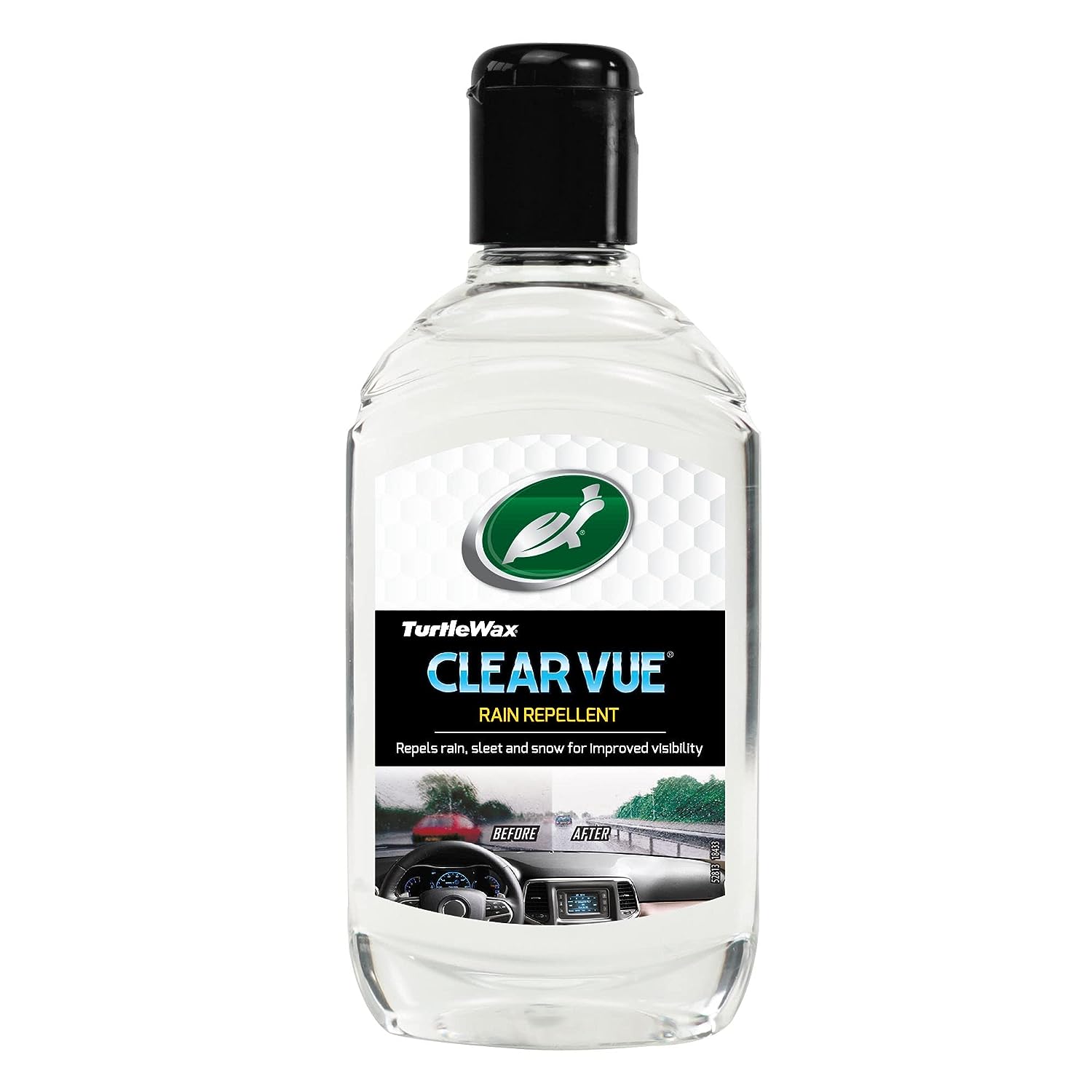 2x Turtle Wax ClearVue Rain Repellent - Car Glass Cleaner - 300ml - Pack of 2