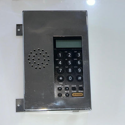 Dee Vee Lift Phone | with Speaker in Steeliness Steel Frame Easy-to-Use Keypad Enhanced Sound Quality Black