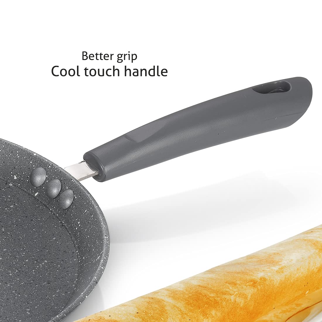 Alda Non Stick Marbello Crepe Pan 26cm