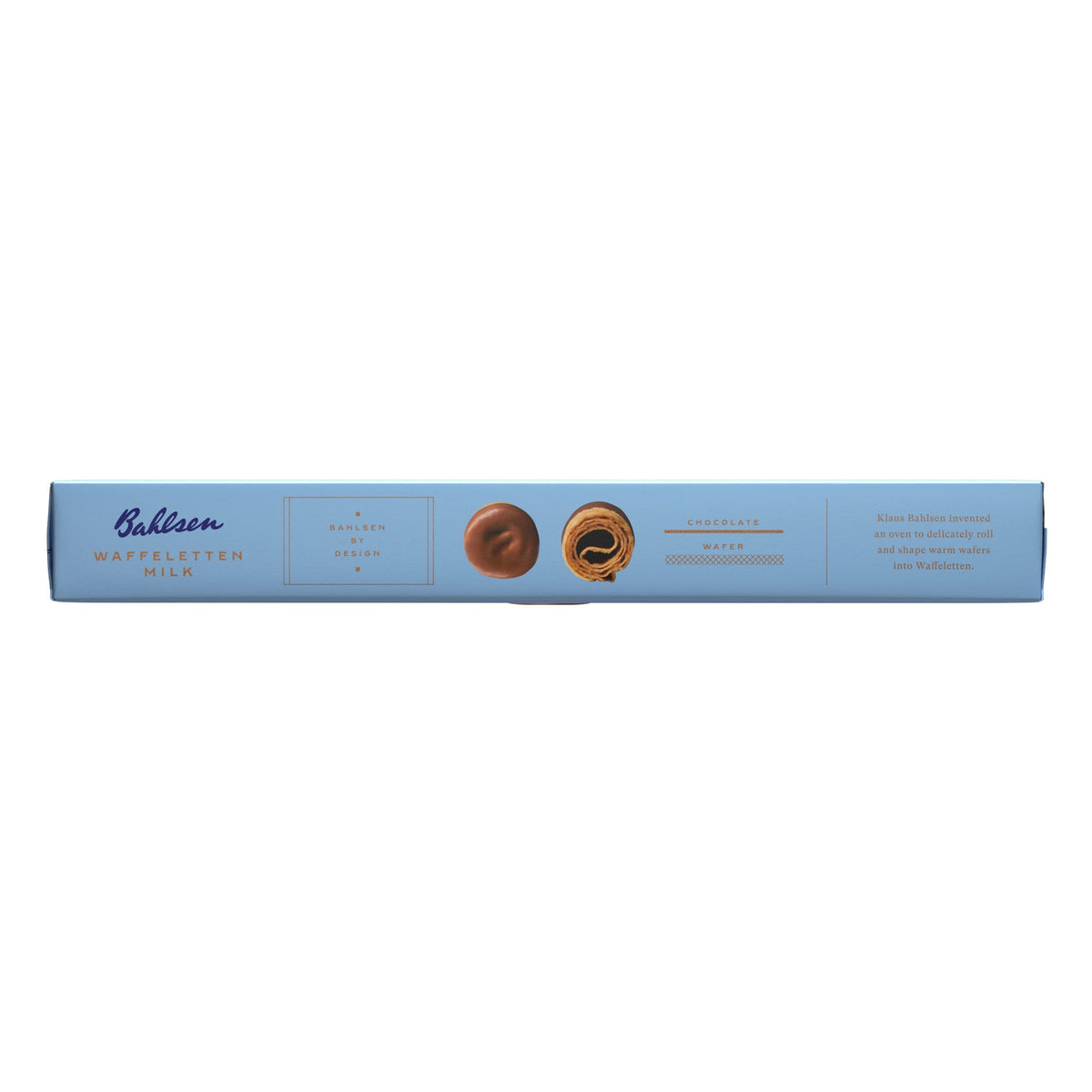 Bahlsen Wafers Whole Milk Wafer Thin Waffles With Milk Chocolate 100g