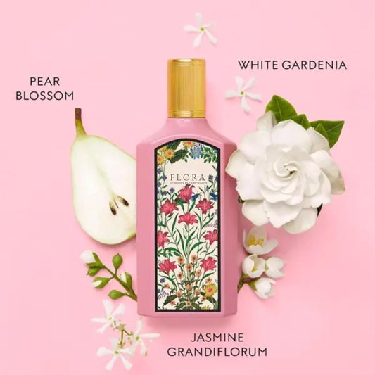 Flora Gorgeous Gardenia Gold Cap 100ml Perfume For Women Fresh Fragrance