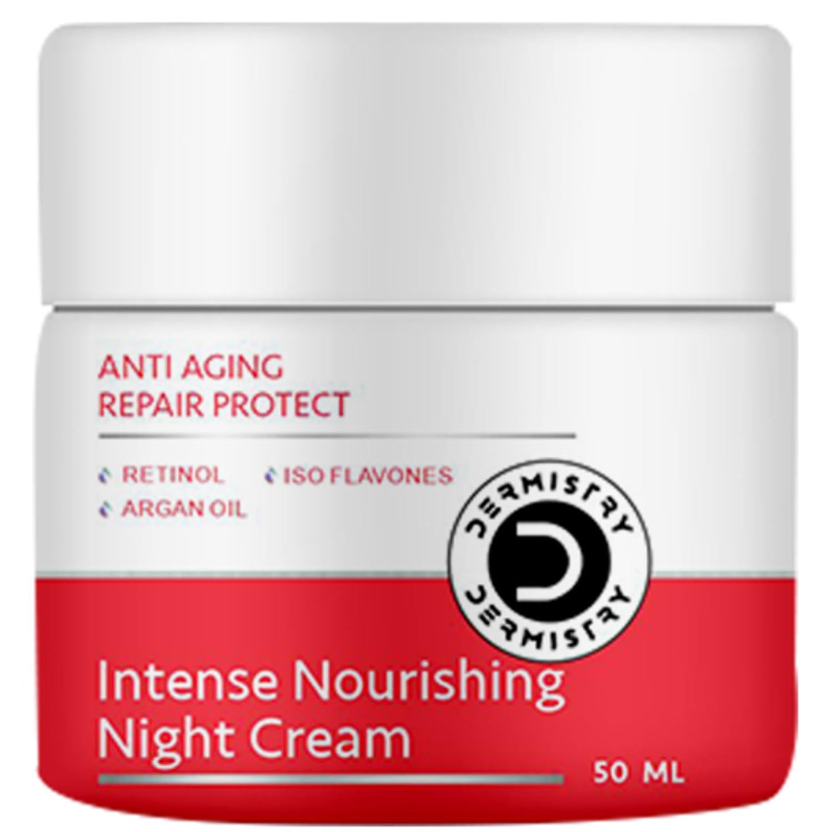 Dermistry Anti Aging Retinol Hyaluronic Acid Skin Firming Lifting Moisturizer Collagen Boost Face Night Cream For Ageing Wrinkles Fine Lines Repair-50ml