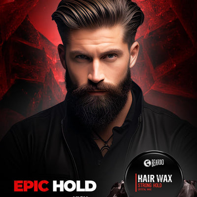 4x Beardo Stronghold Hair Wax For Men, 100 gm each - Pack of 4