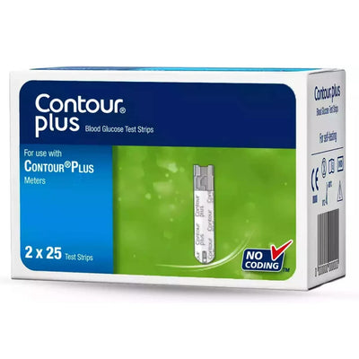 Contour Plus Strips 50 Count (Multicolor)