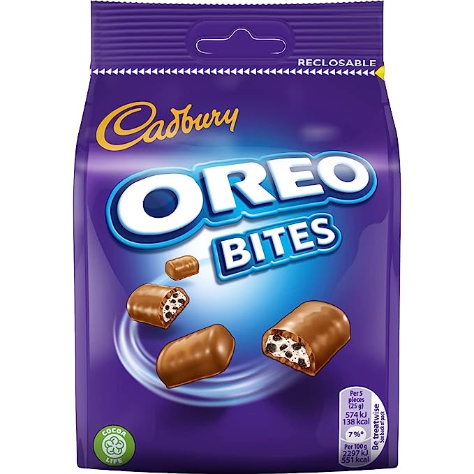 Cadbury Oreo Bites Chocolate Packet, 110g