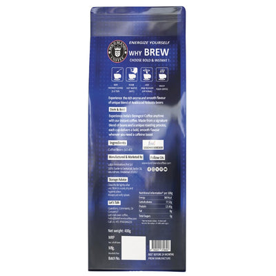 Bold Blends Cafe Special Blend 400g Instant Coffee Powder | Strongest Caffeinated | (200g*2) Bag | Medium Roast | Premium Blend of Arabica & Robusta to Energize Yourself