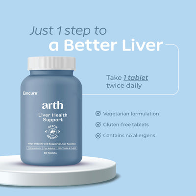 Arth Liver Health Support Tablets