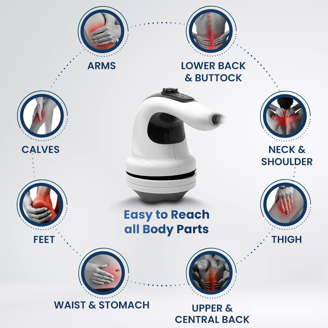 Dr Physio Electric Full Body Massager, White