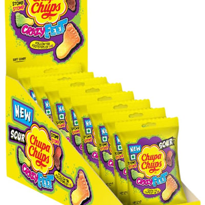 Chupa Chups CrazyFeet 8 Pouch 744g