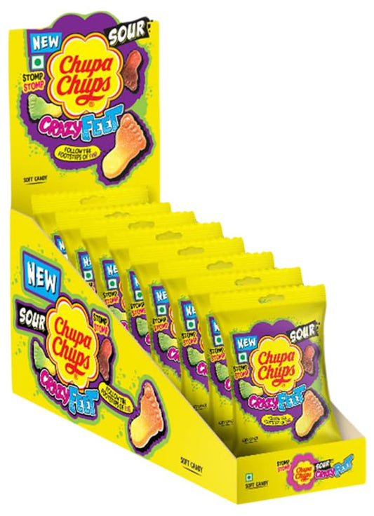 Chupa Chups CrazyFeet 8 Pouch 744g