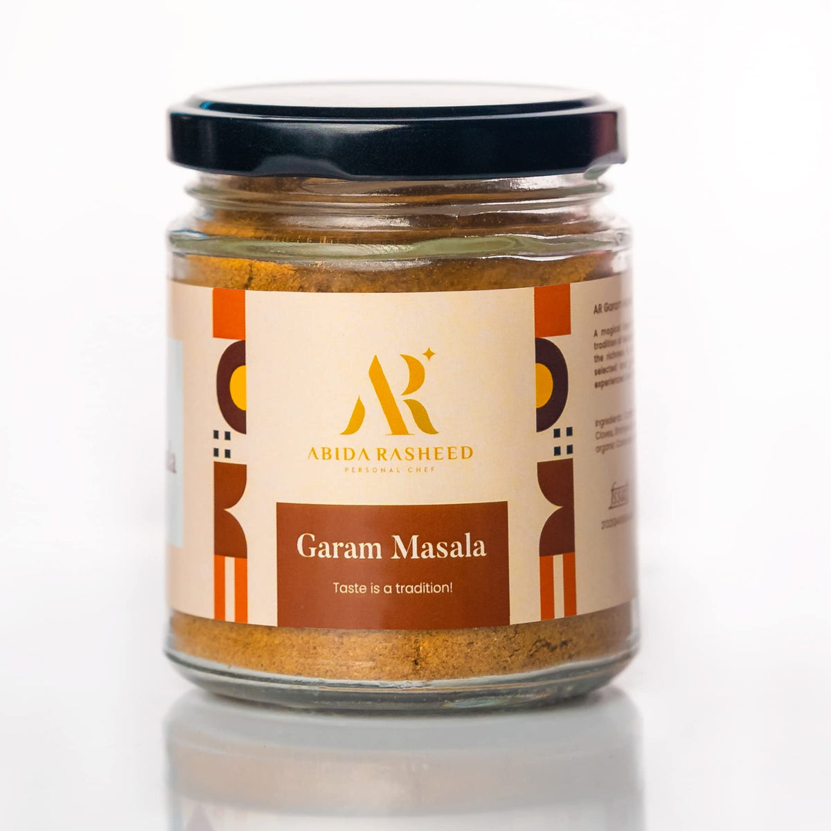 ABIDA RASHEED Organic Home Made Garam Masala By Chef Preservative Free Malabari Traditional Style Kerala Spices Blend Biriyani Masala 1 Pack (75 G)
