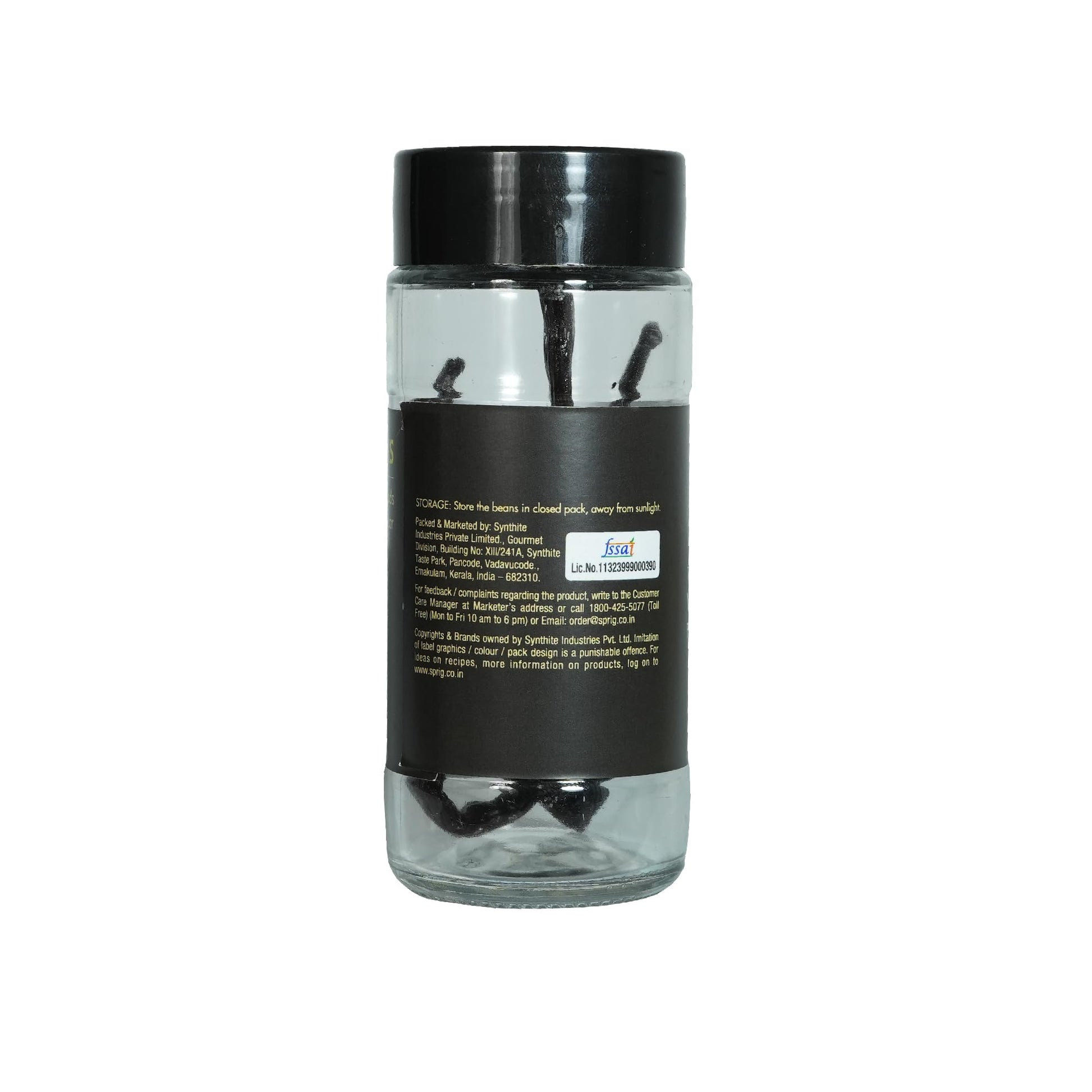 Sprig The World's Finest Vanilla Beans| Highest Grade Madagascar Vanilla Beans | Gourmet Vanilla Pods | Vanilla For Baking & Cooking | Make Home-made Vanilla Extract | 10 g (Pack Of 2)