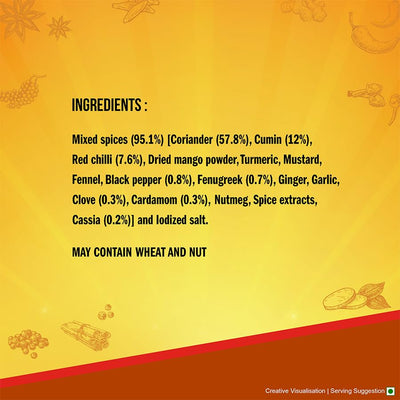 Aashirvaad Sabji Masala, 100g