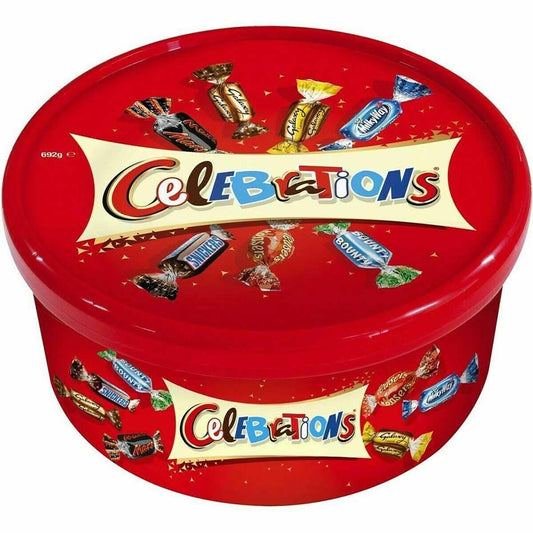 Celebration Chocolate Box Tub 600 Gm Imported (Uk)