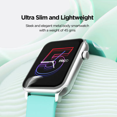 boAt Wave Call Smart Watch, Smart Talk with Advanced Dedicated Bluetooth Calling Chip, 1.69 HD Display with 550 NITS & 70% Color Gamut, 150+ Watch Faces, Multi-Sport Modes,HR,SpO2(Caribbean Green)