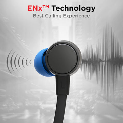 boAt Rockerz 103 Pro Bluetooth in Ear Neckband with Beast Mode(40Ms Low Latency), Enx Tech, ASAP Charge(Fast Charge), Upto 20Hrs Playback, Signature Sound, Bt V5.3 & Ipx4(Blue)