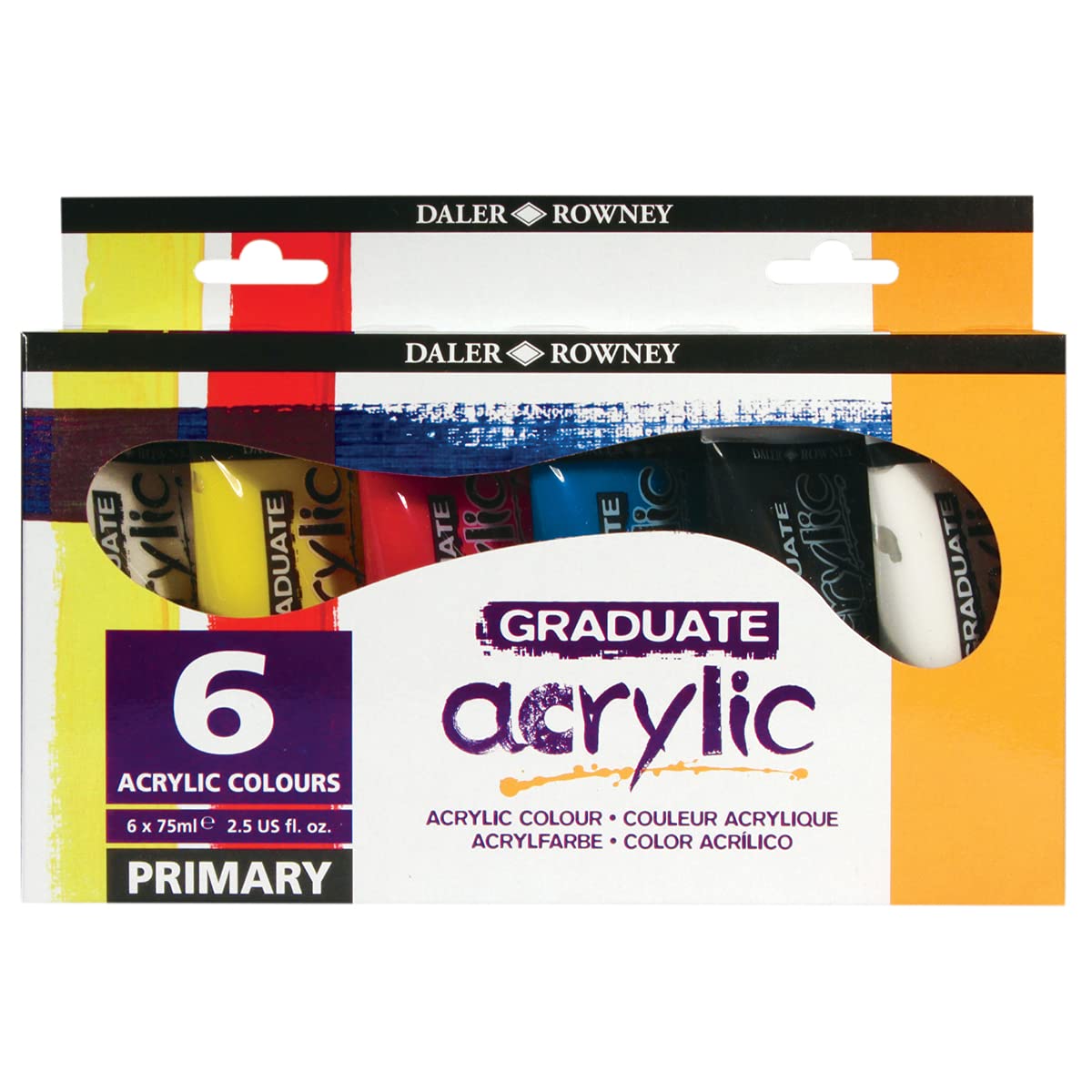 Daler Rowney Graduate Acrylic Colour Paint Tube Set