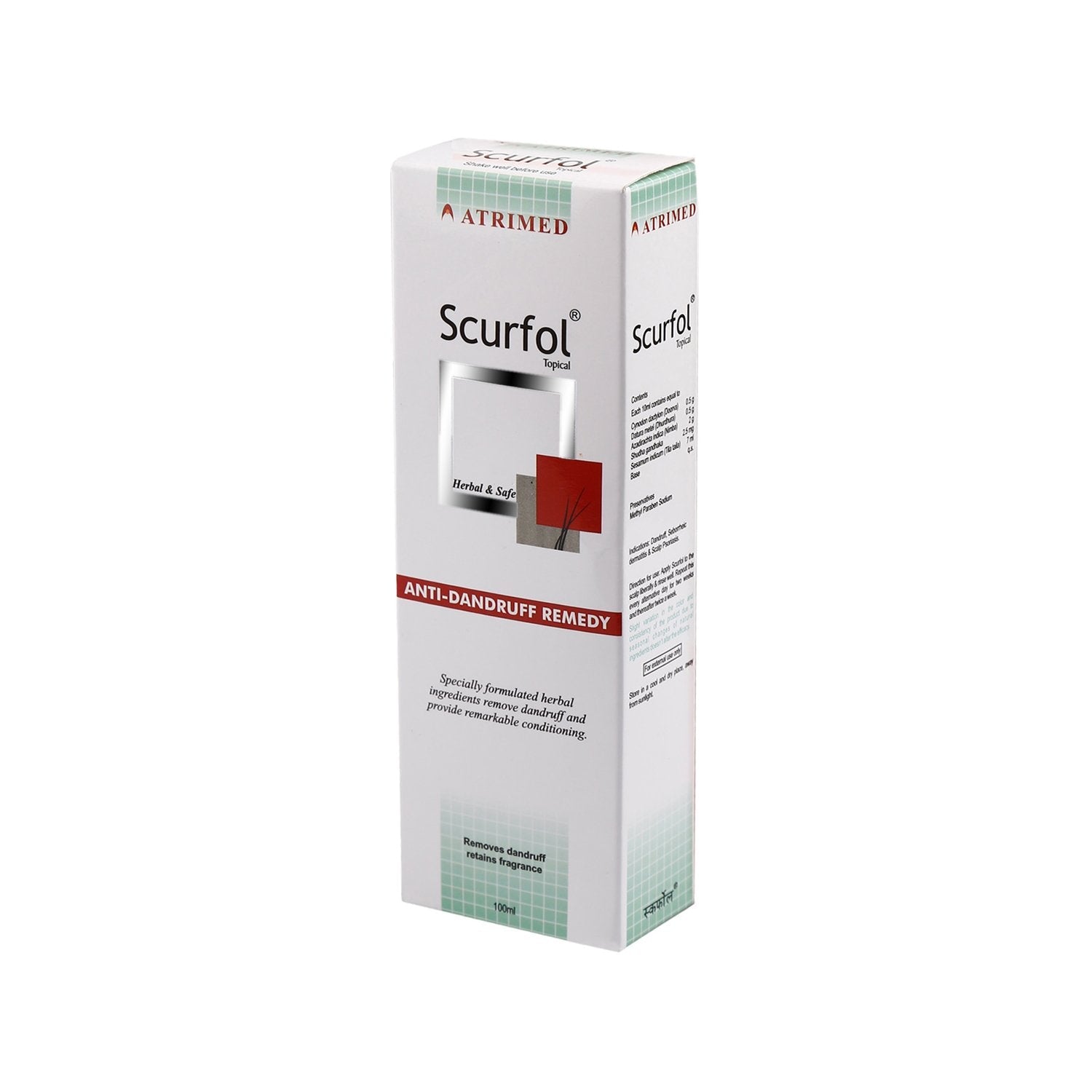 Atrimed Scurfol anti-dandruff shampoo 100ml