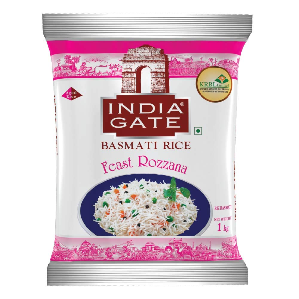 India Gate Rozana Basmati Rice, 1kg