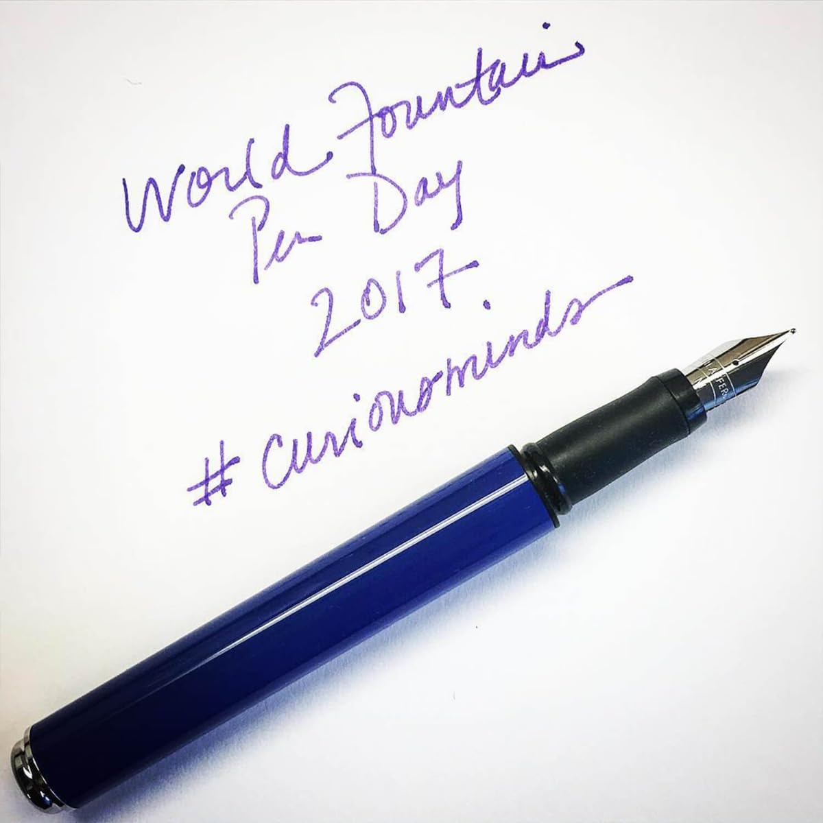 Sheaffer Pop Blue Fountain Pen - Medium
