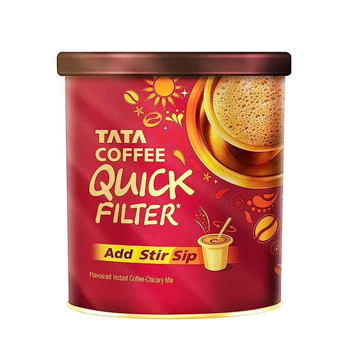 Tata Coffee Quick Filter, 100g, Tin