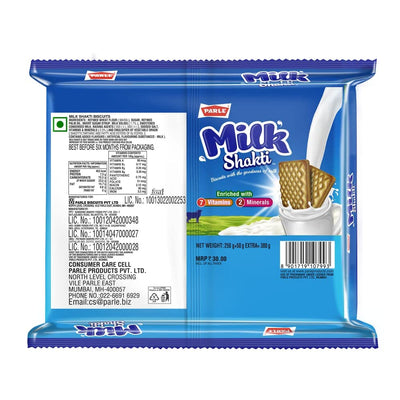 Parle Milk Shakti Biscuit 350 gm Pack