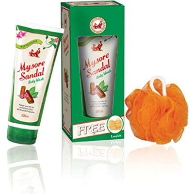 4x Mysore Sandal Body Wash, 200 ml each - Pack of 4