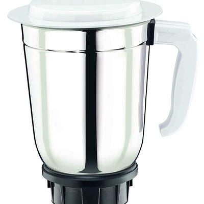 Bajaj 500 Watt GX-1 Mixer Grinder with 3 Jars- white (Indian Plug)