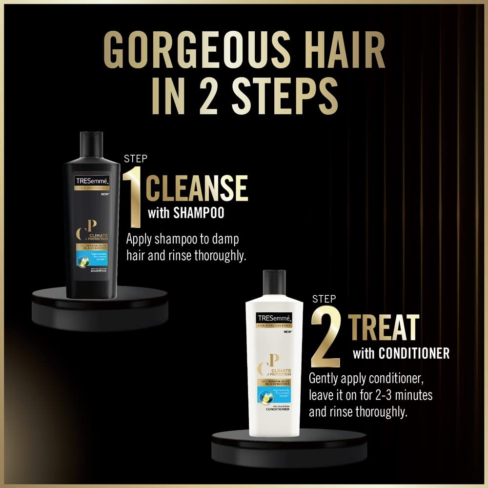TRESemme Climate Control Shampoo, 185ml