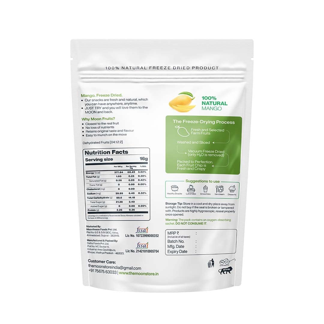 Moon Mango Fruit Chips - 16g