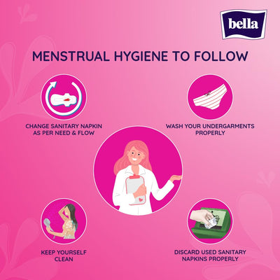 Bella Maxi Drai Wings Classic Sanitary Napkins - 15 Pieces (Pack of 2)