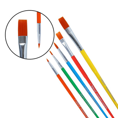 Doms Colourmate Synthetic Paint Brush Set