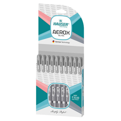 Hauser Aerox Gel Pen - Black Ink