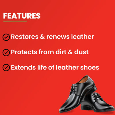 4x Kiwi Wax Shoe Polish | Renews and Protects Leather | For Black Leather (40 gm)  each - Pack of 4