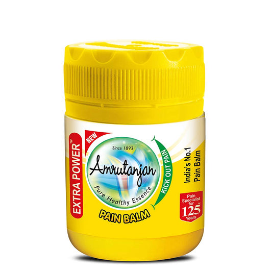 8x Amrutanjan Balm Extra Power - 50 ml each - Pack of 8