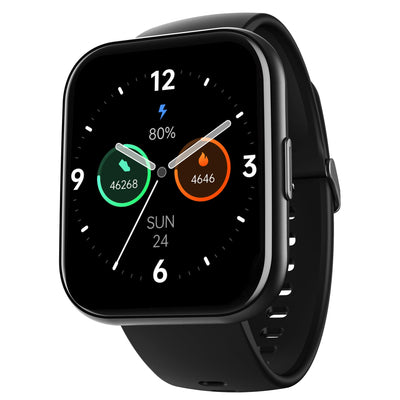 boAt Wave Active Smart Watch with 1.96" HD Display, Coins, BT Calling,DIY Watch Face Studio,700+Active Modes,Live Cricket&Football Score,HR&SPO2 Monitoring(Active Black)