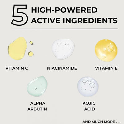 Alpha Mortal Advanced Face Serum with Niacinamide | Licorice extract, Glutathione, Kojic acid | Crafted for Hyperpigmentation & Melasma | Brightens skin tone & reduces dark spots | 30 ml
