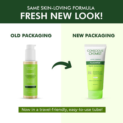 Conscious Chemist Flashfix Gentle Exfoliating Face Cleanser