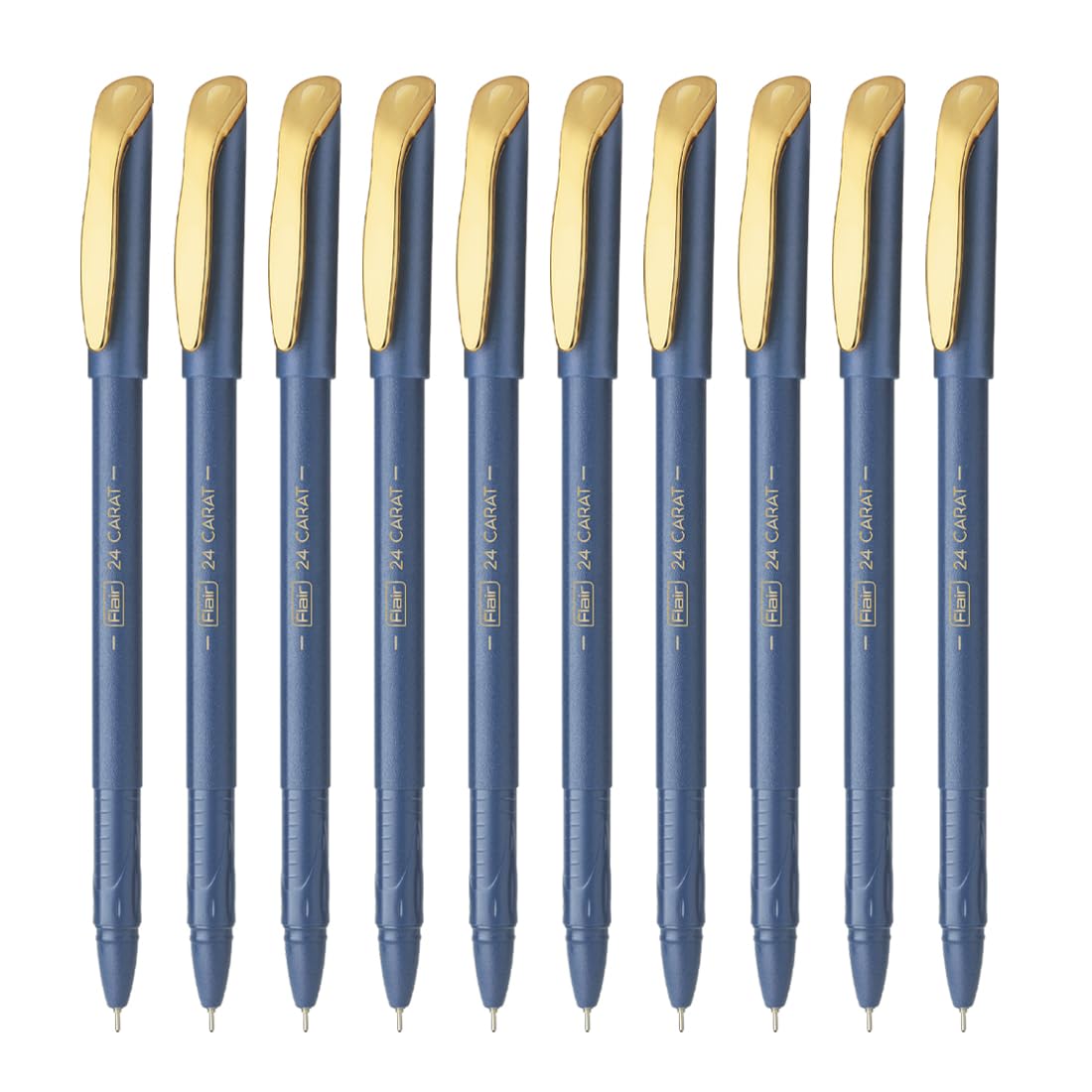 Flair 24 Carat Ball Pen Wallet Pack