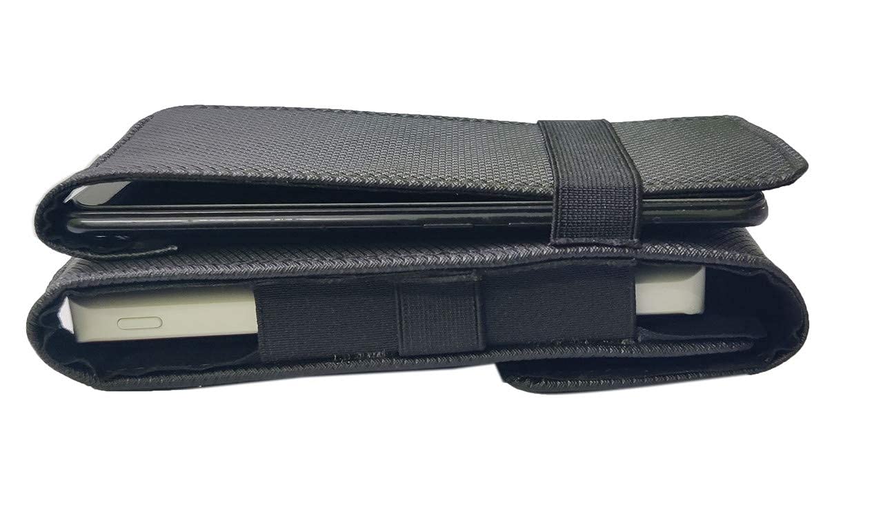 aCrafts Shock Proof Pouch Case Wallet Cover Protector for Ambrane 27000mAh Power Bank with 20W Fast Charging (Black)