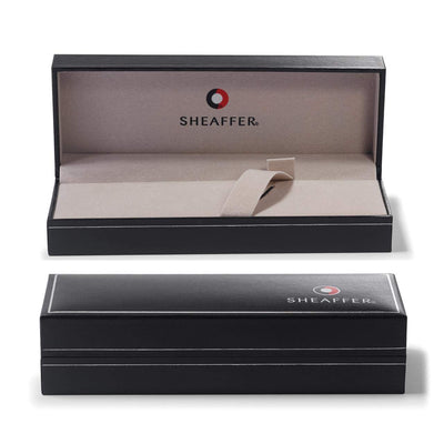 Sheaffer Gift 100 Glossy Blue Fountain pen with Chrome Plated Trim | Fountain Pen Medium Nib | Pen Set for Gift