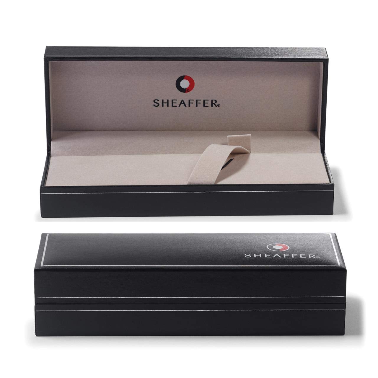 Sheaffer Gift 100 Glossy Blue Fountain pen with Chrome Plated Trim | Fountain Pen Medium Nib | Pen Set for Gift