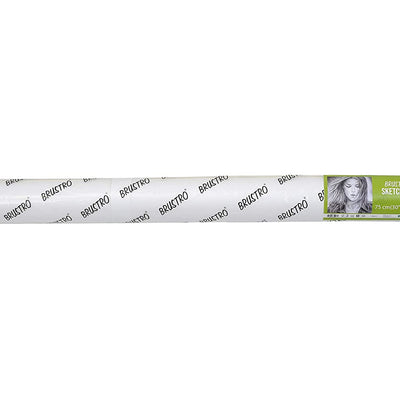 Brustro Artist Drawing Paper Roll 120 Gsm. Size 75 cm(30") x10 mtr
