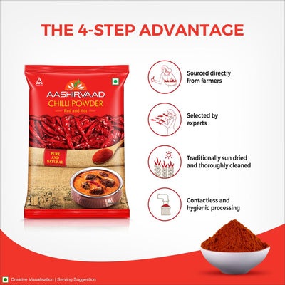 Aashirvaad Chilli Powder, 100g