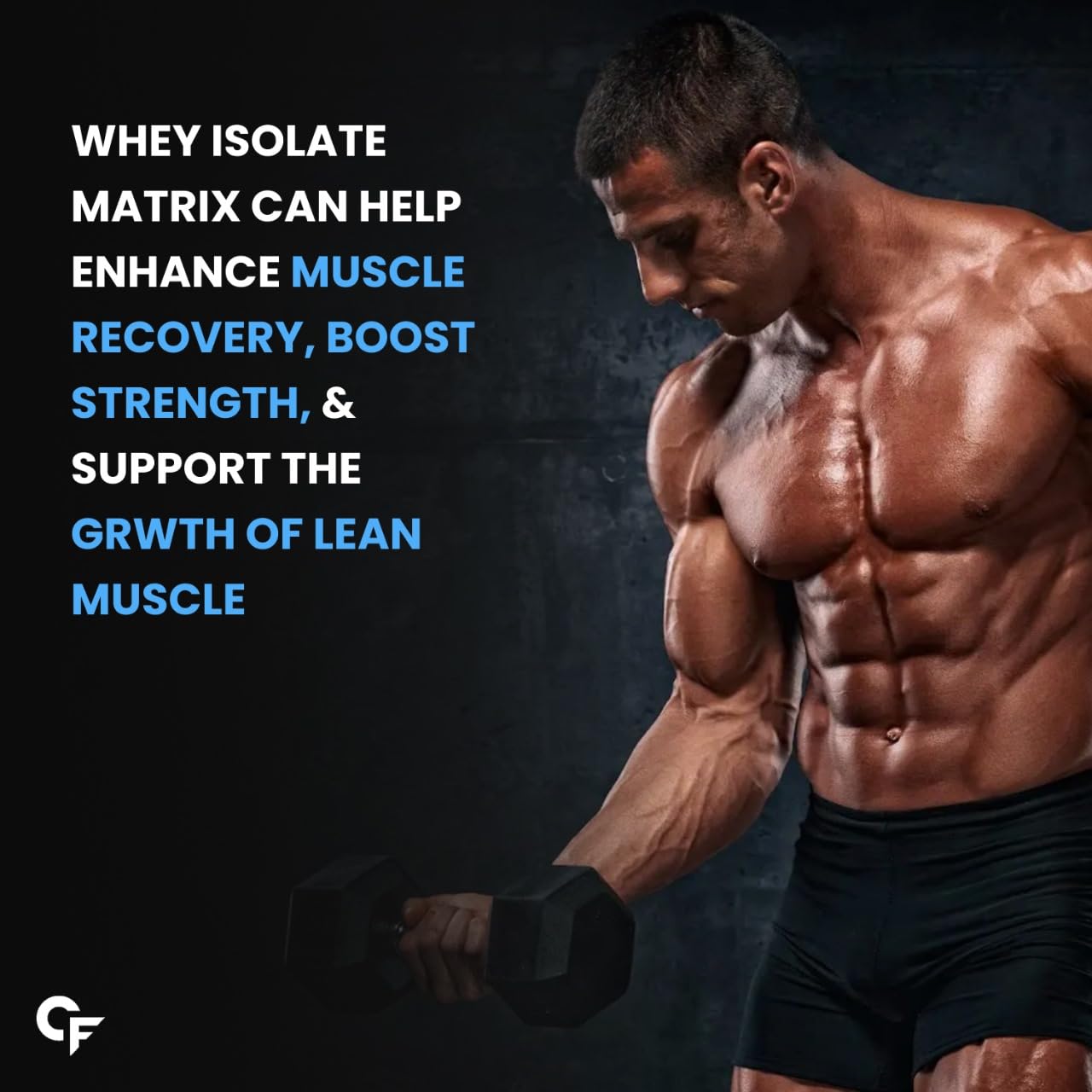Carbamide Forte Whey Isolate Matrix | Isolate Protein Powder | 30g Protein per serving with Isolate Whey Protein | 3X digestive Enzymes | 6.85g BCAA | 14.17g EAA | 0g added sugar | Belgian Chocolate Flavour - 1Kg