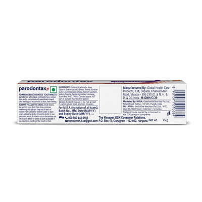 4x Parodontax Ultra Clean  - 75g each (Pack of 4)